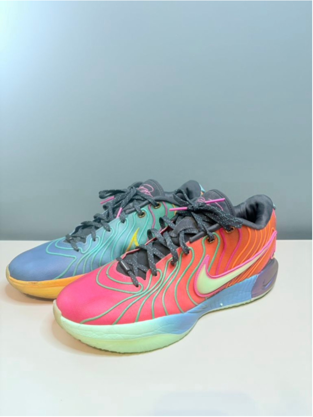 Nike LeBron XXI 21 Optimism Multi-Color Basketball Shoes Men’s Size 11.5 HF5353-